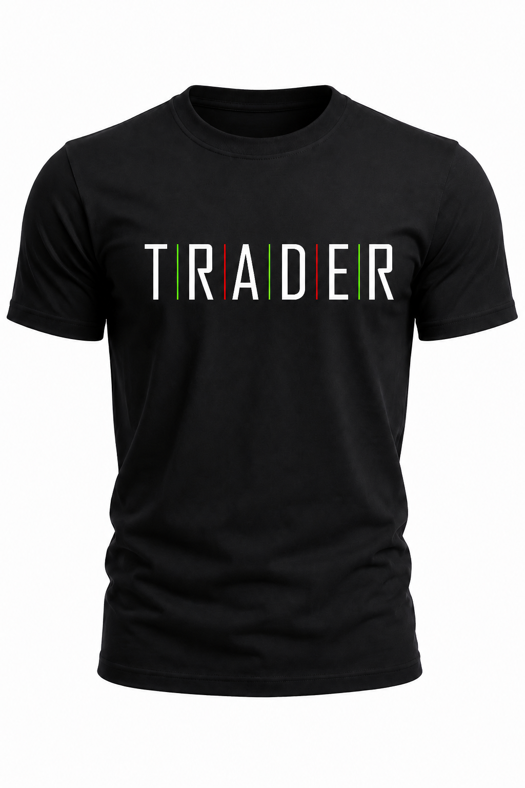 Trader Typography Graphic T-Shirt(180 GSM • Regular Fit • 100% Cotton)