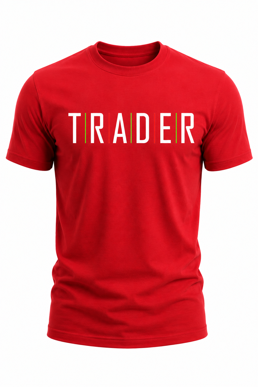Trader Typography Graphic T-Shirt(180 GSM • Regular Fit • 100% Cotton)