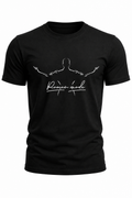 Power Mode Motivational Graphic T-Shirt(180 GSM • Regular Fit • 100% Cotton)