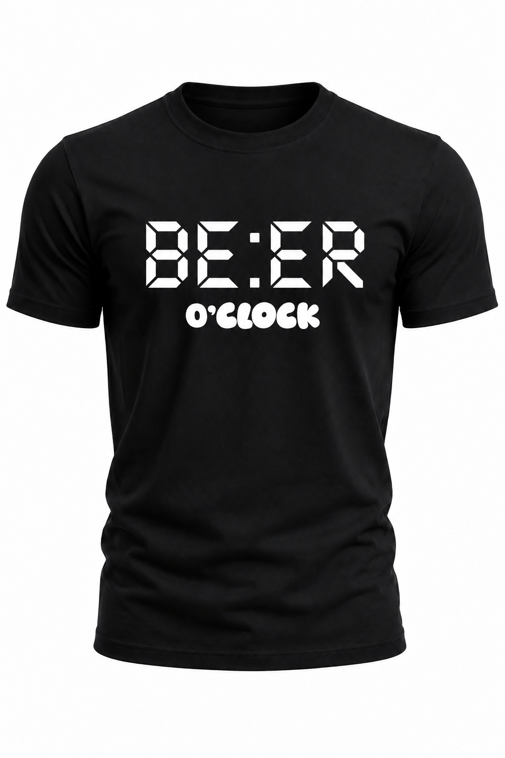 Beer 'O Clock Premium Cotton T-Shirt(180 GSM • Regular Fit • 100% Cotton)