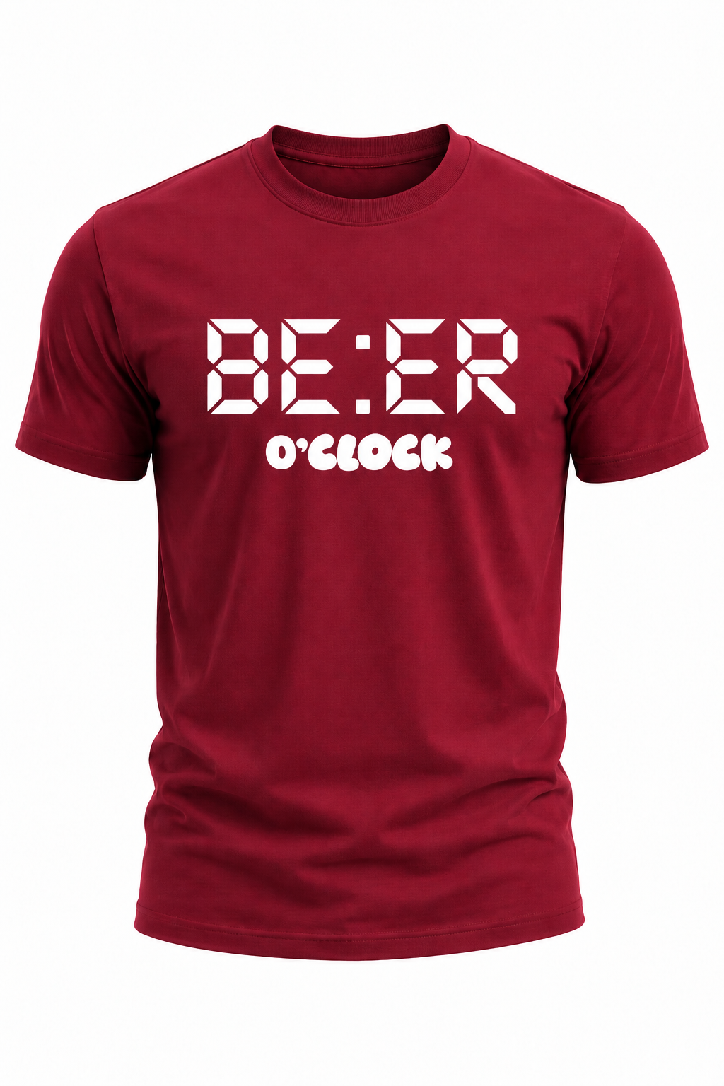 Beer 'O Clock Premium Cotton T-Shirt(180 GSM • Regular Fit • 100% Cotton)