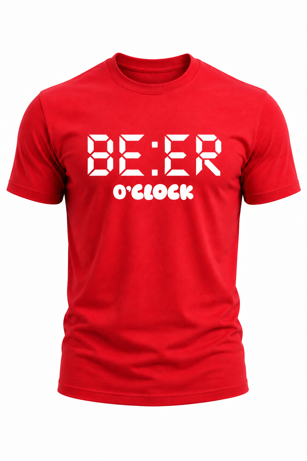Beer 'O Clock Premium Cotton T-Shirt(180 GSM • Regular Fit • 100% Cotton)